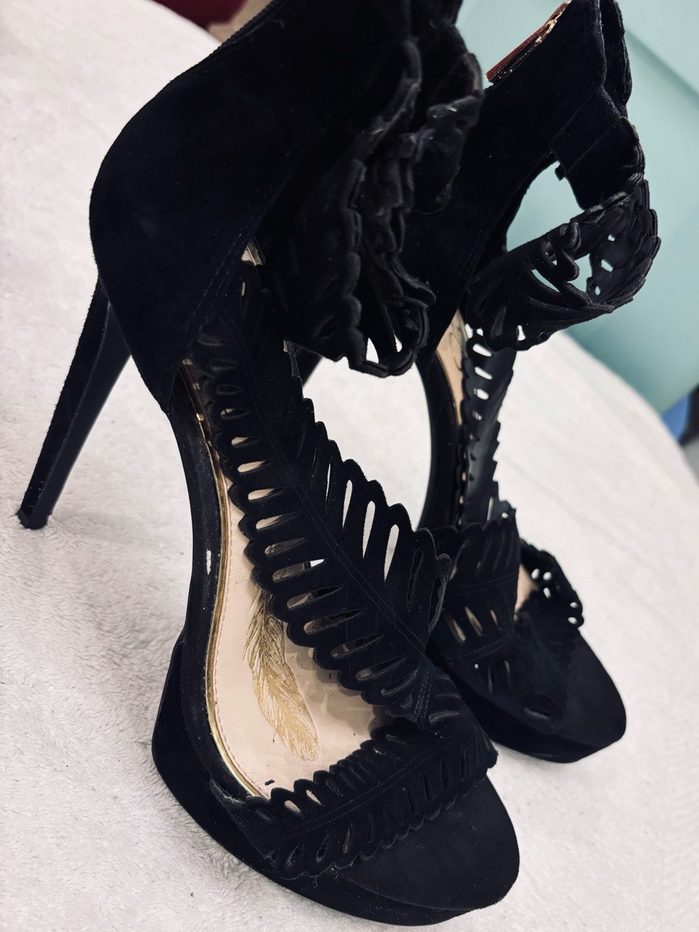 Almost Brand New Heels By Jessica Simpson - size 9M - Heel 5 Inches - Box 13A